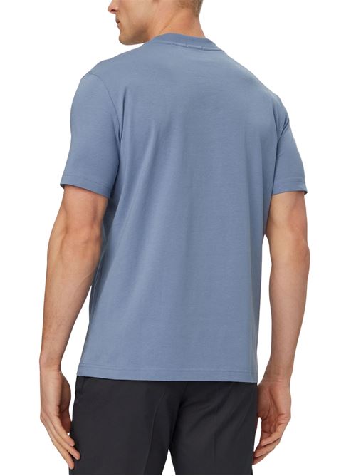 T-shirt stretch con logo Boss Green | 50506373459